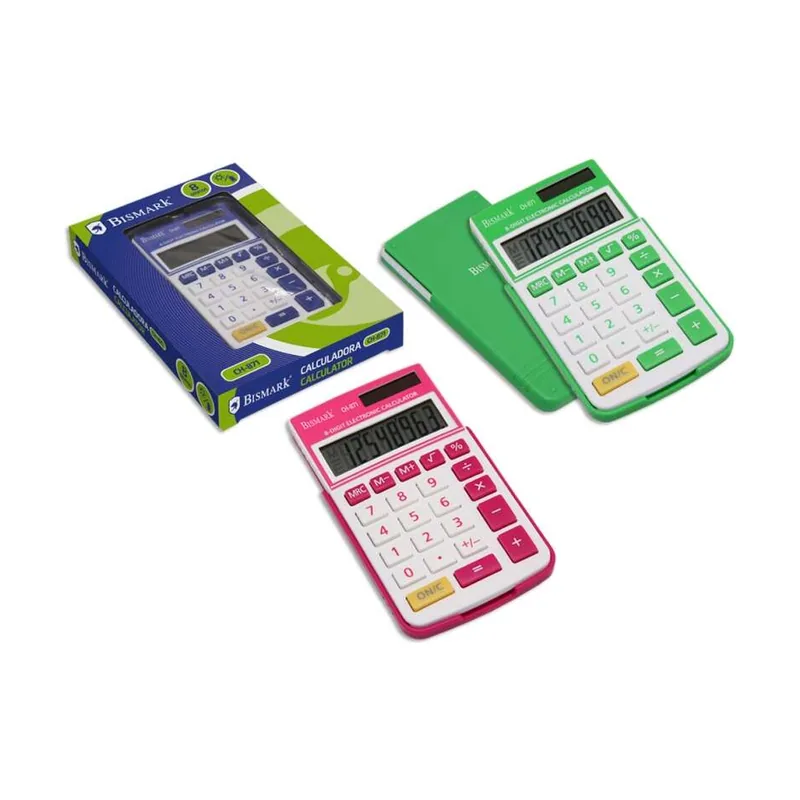 Bismark calculadora escolar de 8 digitos