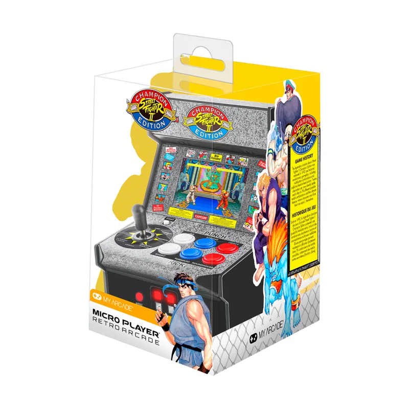 My Arcade Consola Micro Player Pro Street Fighter II Champion Edition