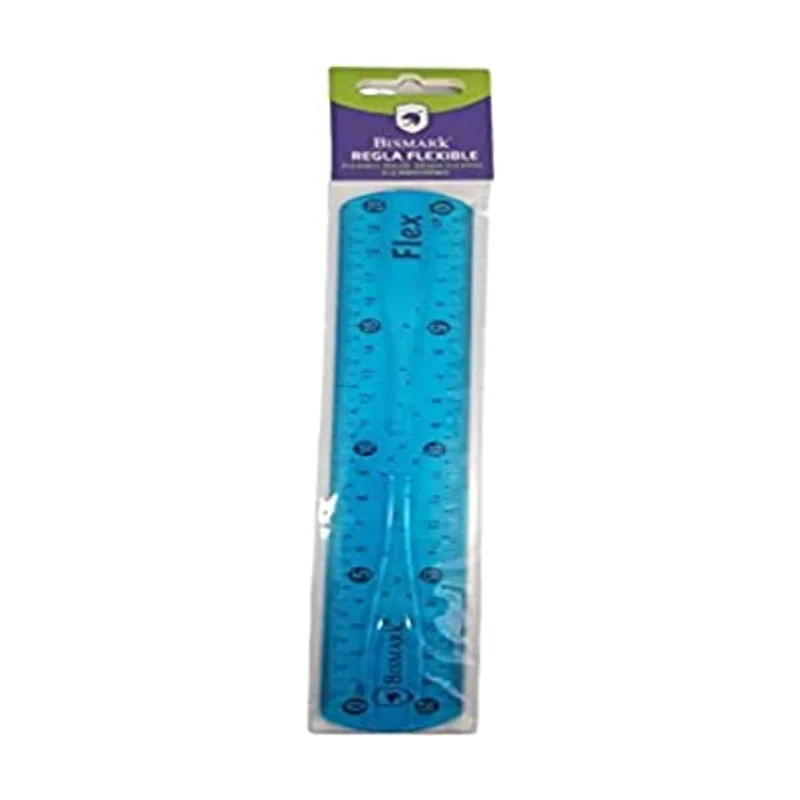 Bismark 324738 cirterio Regla de escritorio 200 mm Cloruro de polivinilo PVC Verde 1 pieza s