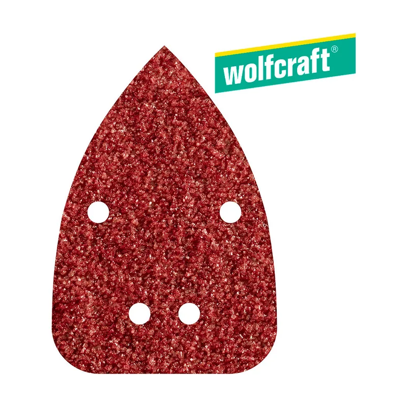 Wolfcraft Hoja abrasiva adhesiva para madera/metal I 1757000