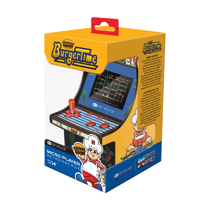 My Arcade Micro Player Retro Arcade Burger Time