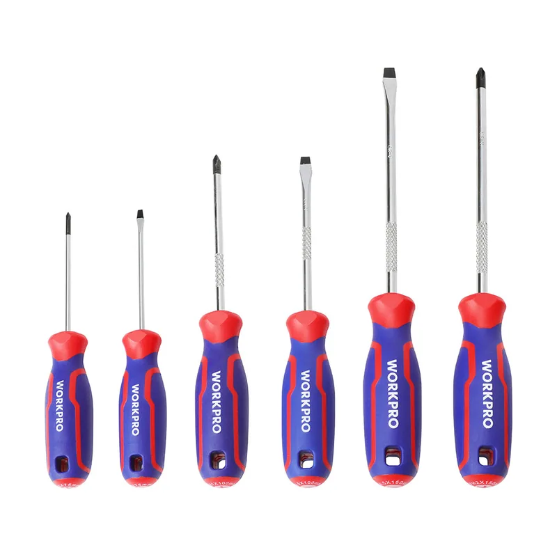Workpro Set de Destornilladores 6 Piezas