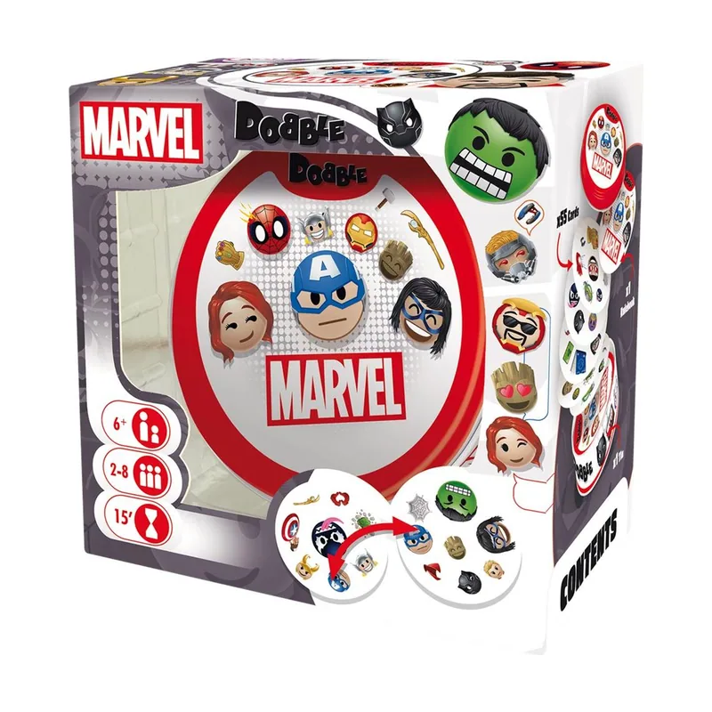 Asmodee Dobble Marvel Emoji