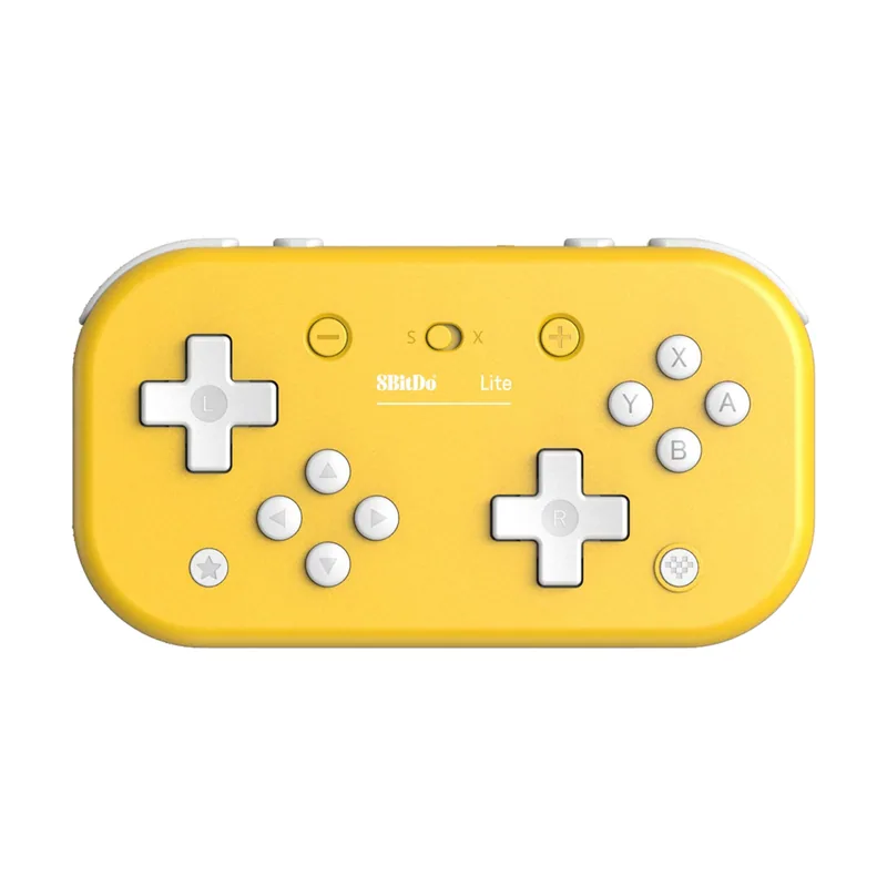8BitDo Mando Wireless Amarillo Nintendo Switch Lite