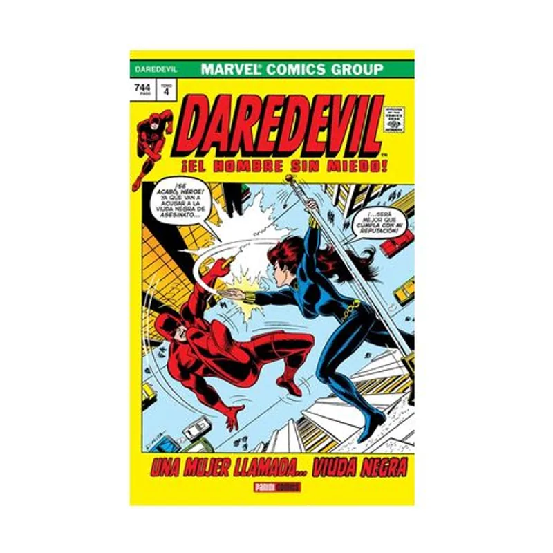 Panini Daredevil 4. Una mujer llamada... Viuda Negra MARVEL