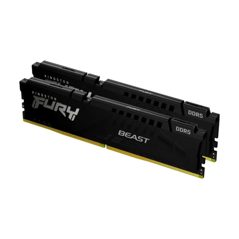 Kingston Technology FURY Beast 64GB 6400MT/s DDR5 CL32 DIMM Kit of 2