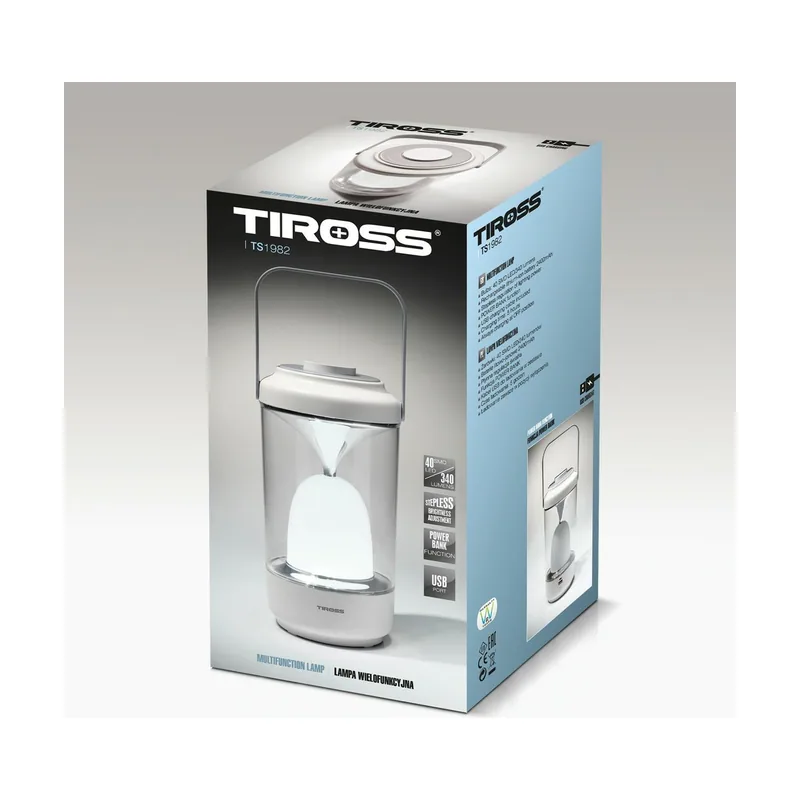 Tiross Lámpara de camping TS1982