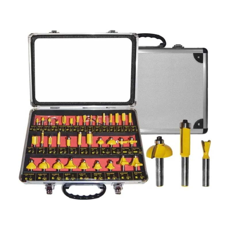 Awtools Juego de fresas para madera