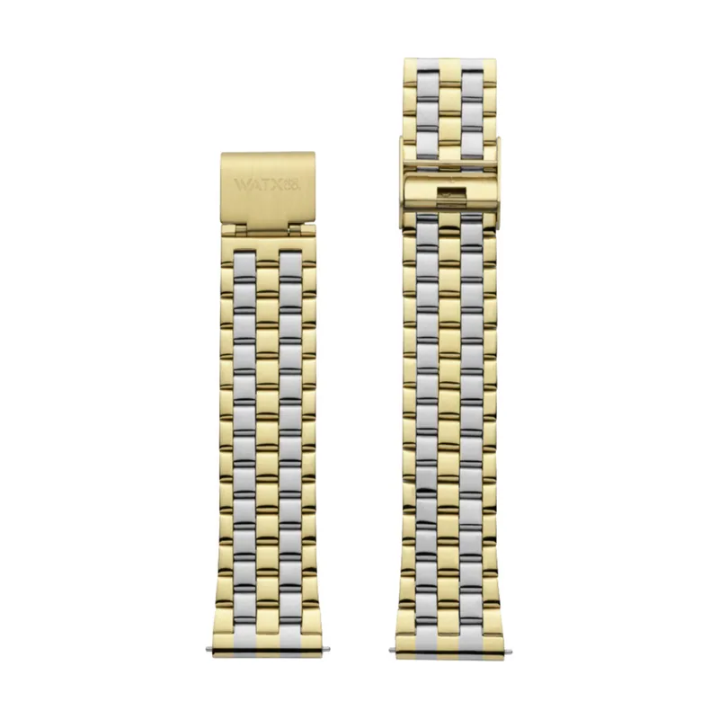 Watx & Colors WATXANDCO Correas Modelo Correa de Reloj Basic WXCO3019 Mat Silver-Gold. Marca