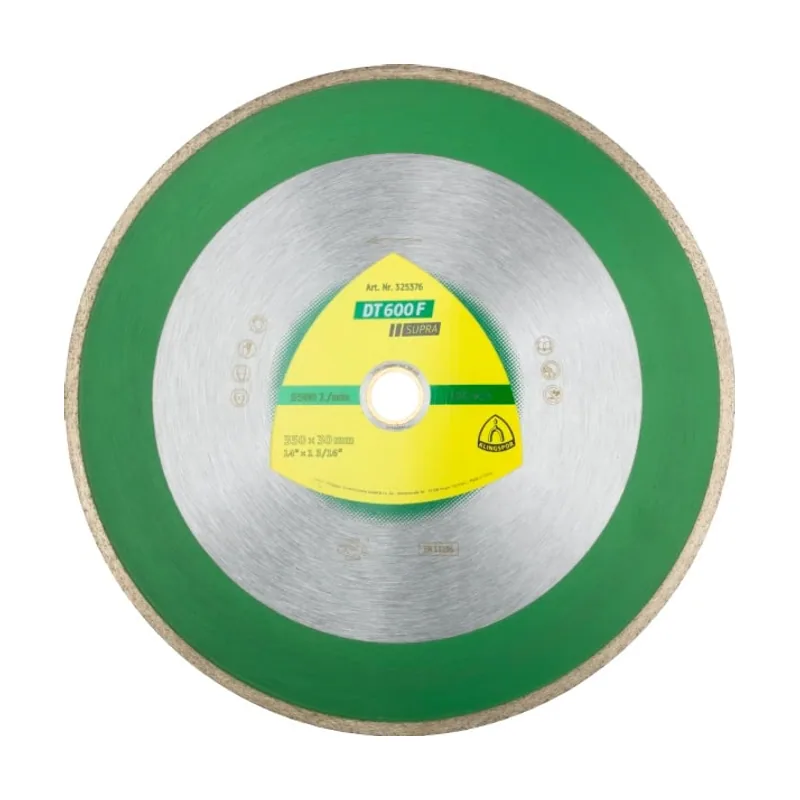 Klingspor 325374 Discos de Corte Diamantados para Sierras de Mesa
