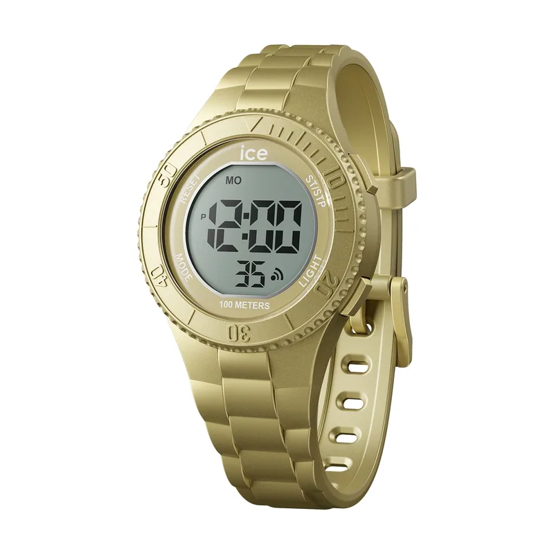 Ice Ice-Watch digit Gold metallic