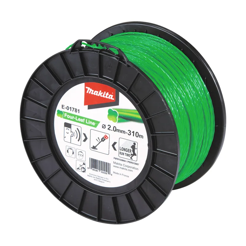 Makita Bobina de Hilo para Desbrozadora E-01781 de 2,0 mm x 310 m