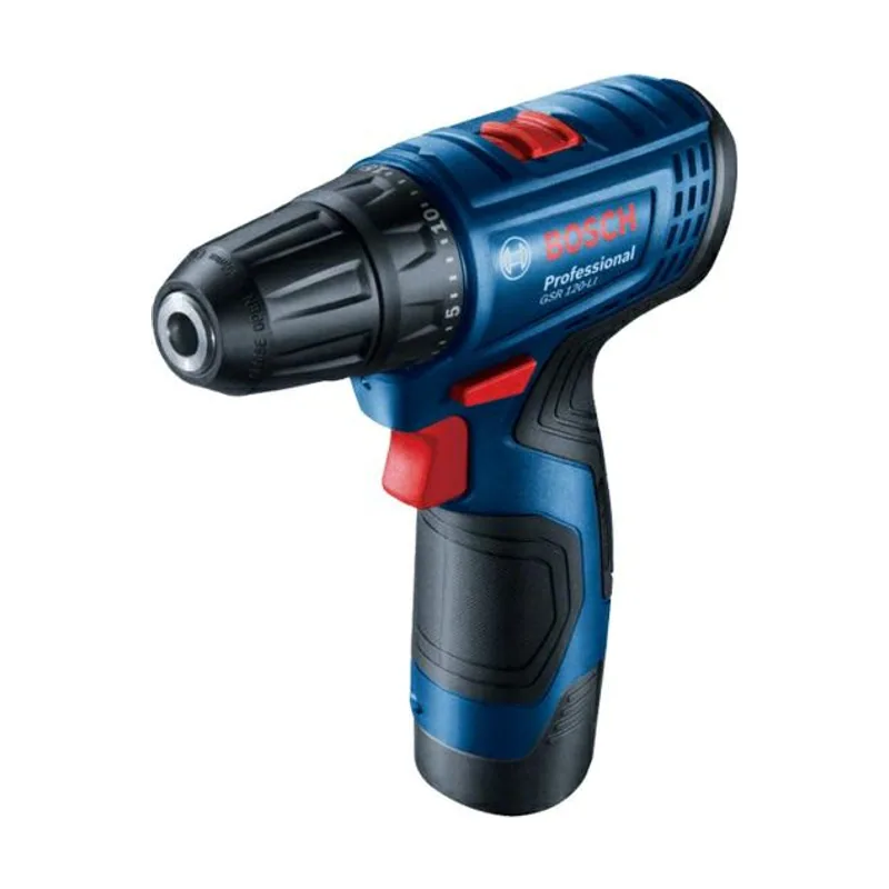 Bosch wiertarko-wkrętarka 12v 30/14nm 2x2,0ah li-ion walizka gsr 120-li