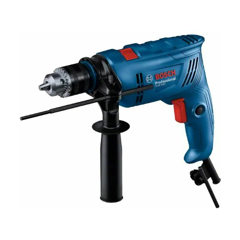 Bosch Professional taladro percutor con cable GSB 600 motor 600 W