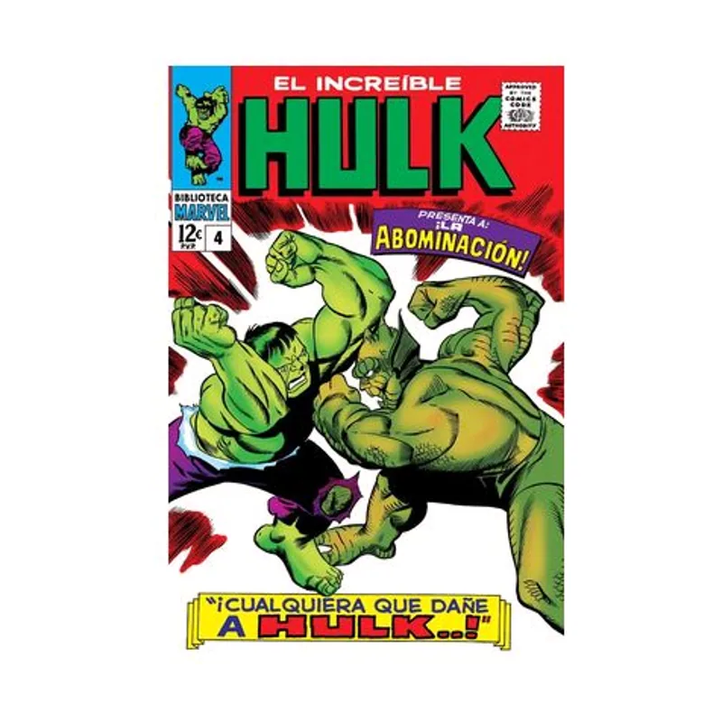 Panini El Increíble Hulk 4. 1966-67 BIBLIOTECA MARVEL