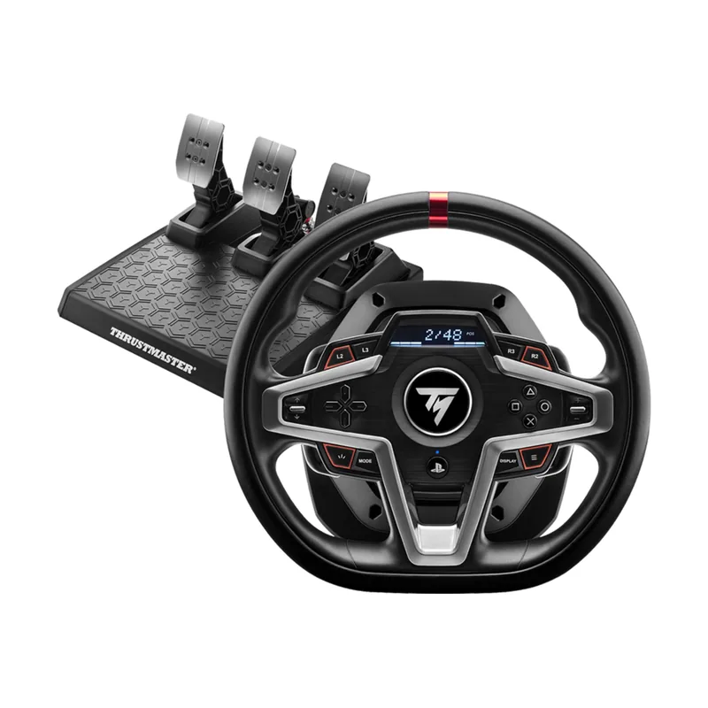 Thrustmaster Volante T248 + Pedales PS5/PS4/PC