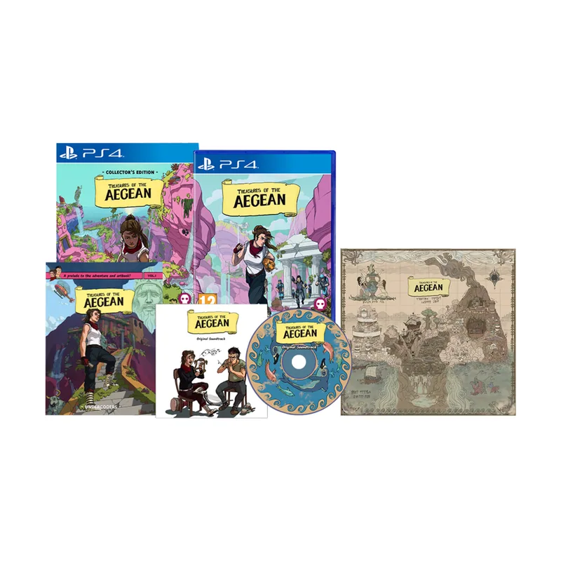 Numskull Games Treasures of the Aegean Edición Coleccionista