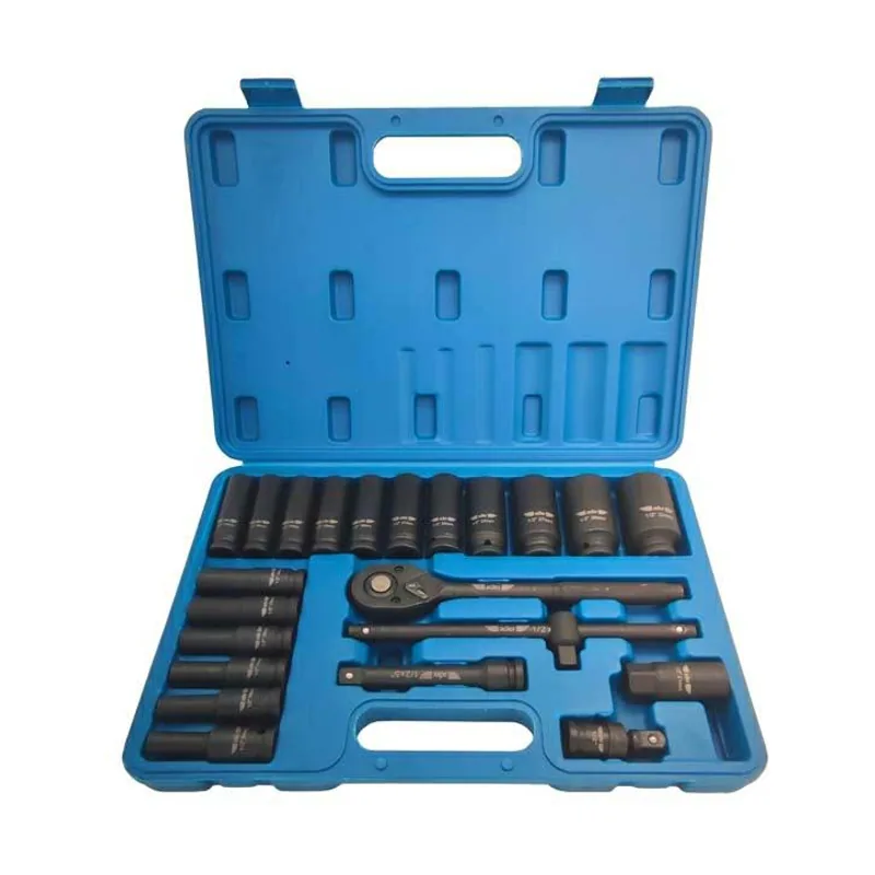 Adler Juego de trinquete y llaves de impacto 1/2" 23 piezas