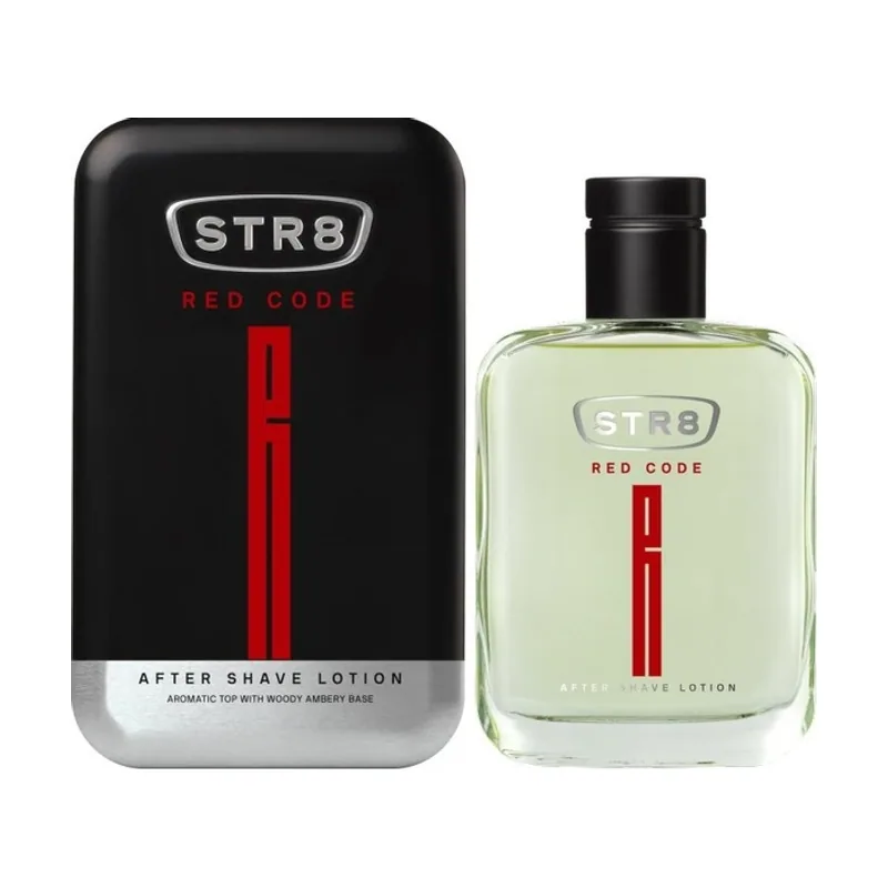 Str8 Loción after-shave calmante Red Code