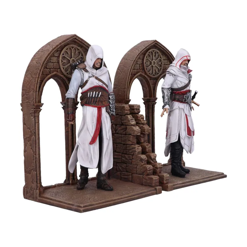 Nemesis Now Sujeta Libros Altair y Ezio Assassin’s Creed 24 cm