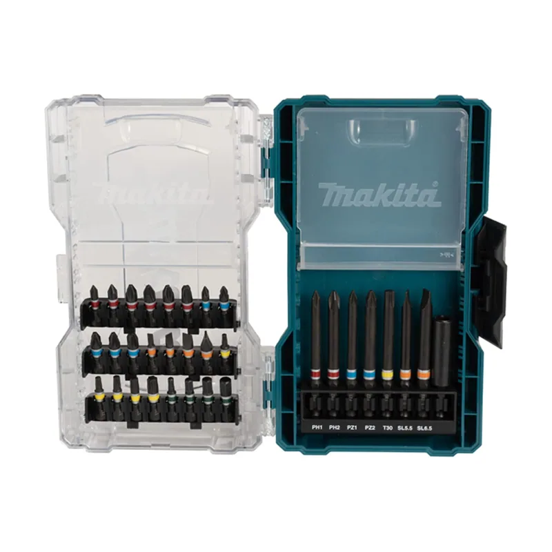 Makita Juego de brocas y puntas de atornillar de 30 piezas E-07060
