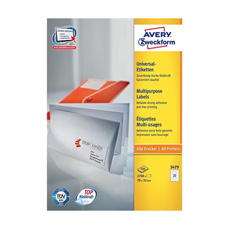 Avery Etiquetas blancas