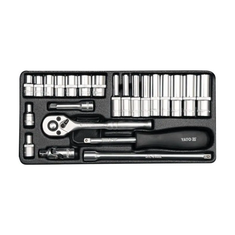 Yato YT-14421-23pcs del juego de tubos de 1/4