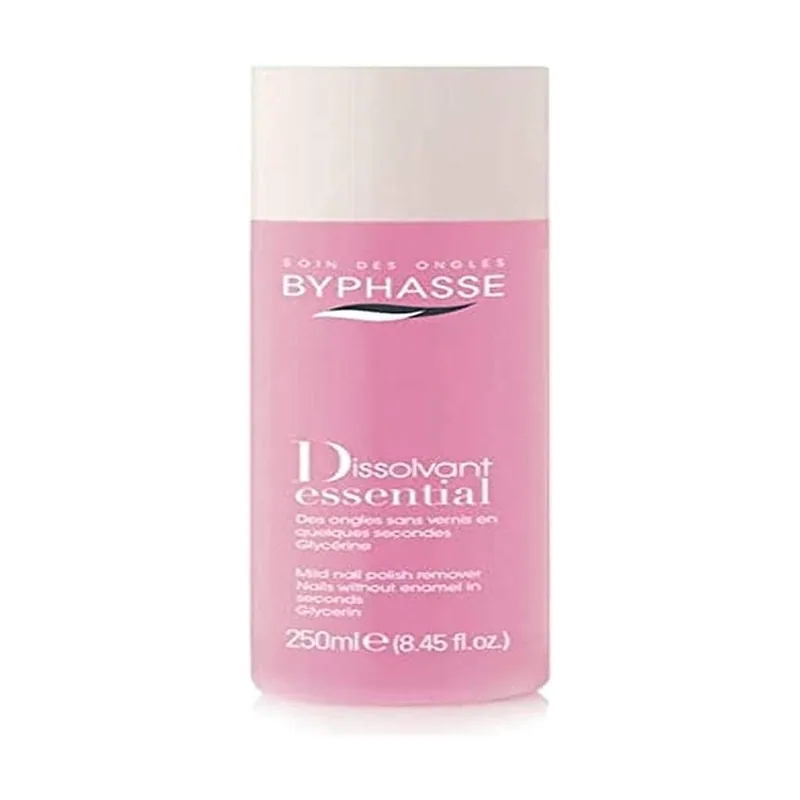 Byphasse Quitaesmalte 250 ML. Essential UñAS SIN B