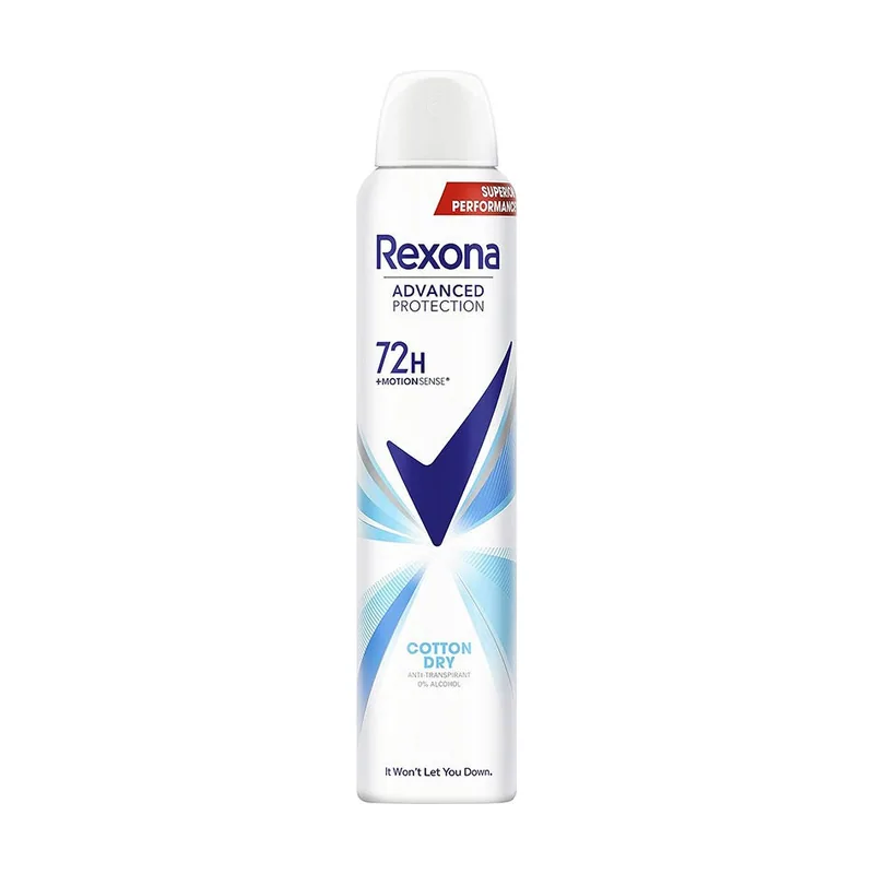 Desodorante Aerosol Protección Avanzada Cotton Dry Antitranspirante para mujer 200ml