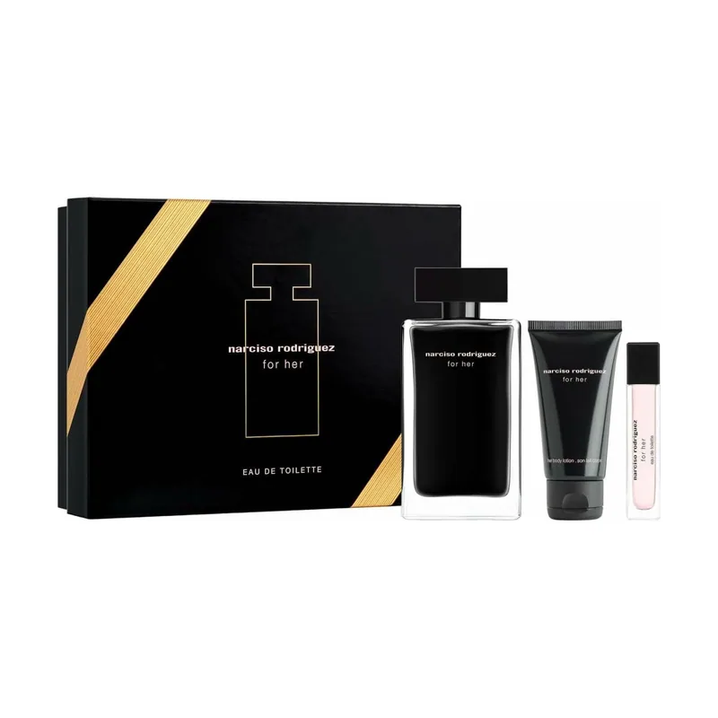 Narciso Rodriguez For Her Eau de Toilette Gift Set 2023 Contains EDT