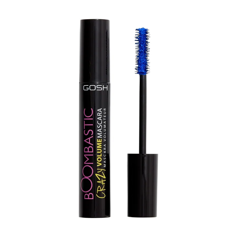 Gosh Boombastic Crazy Mascara for extreme volume and long lashes I Volume mascara with precise brush head I Lashes without clumps I Long-lasting
