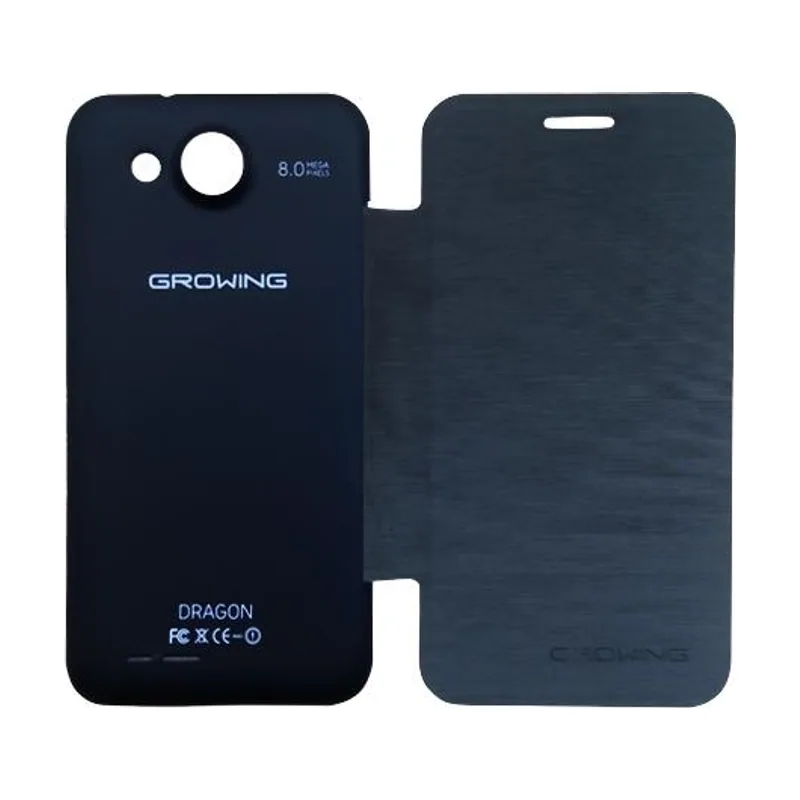 Growimg Tel.smartp. growing funda+film negra dragon
