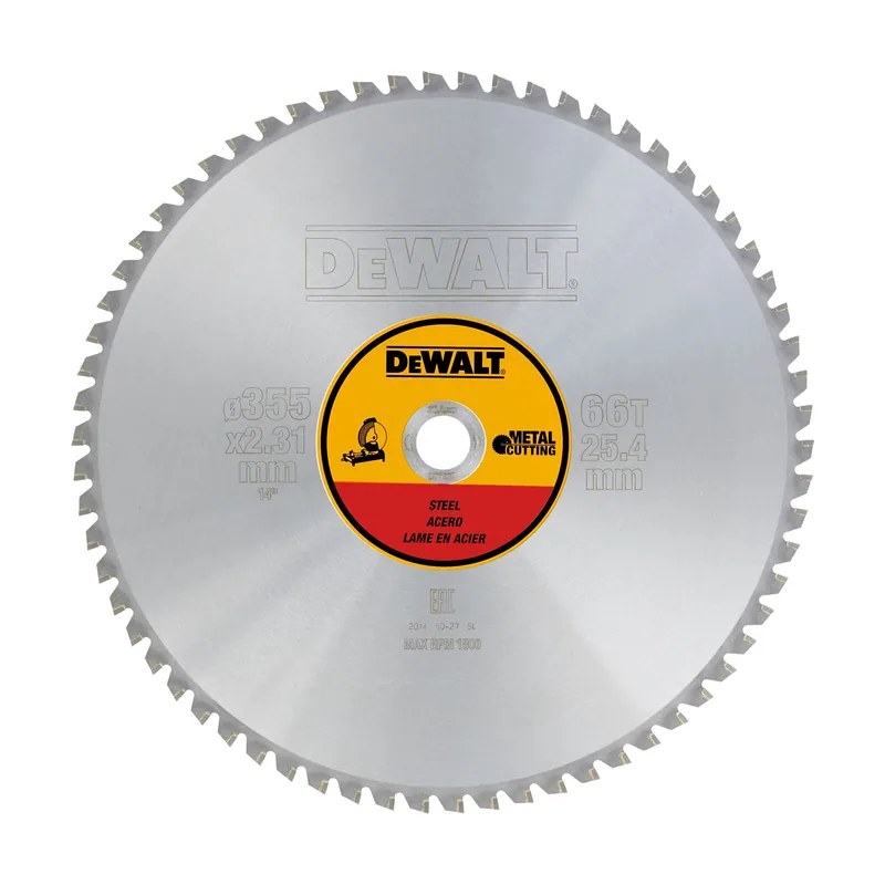 Stanley DEWALT Hoja de Sierra Circular para Metal 250 mm x 30 mm 24T Carburo