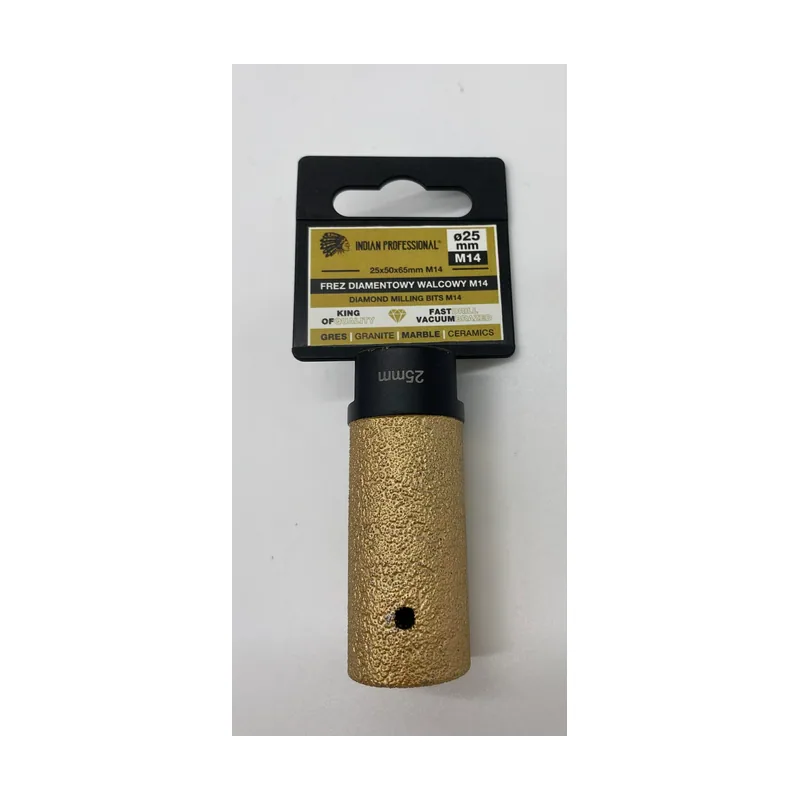 Indian professional Fresa diamantada cilíndrica M14