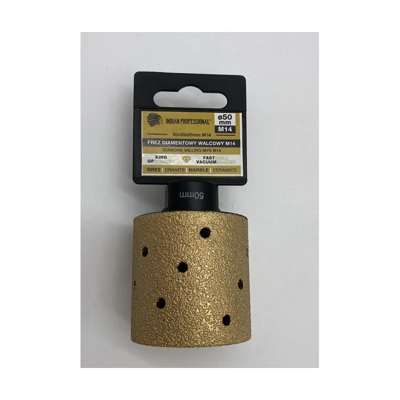 Indian professional Fresa diamantada cilíndrica M14