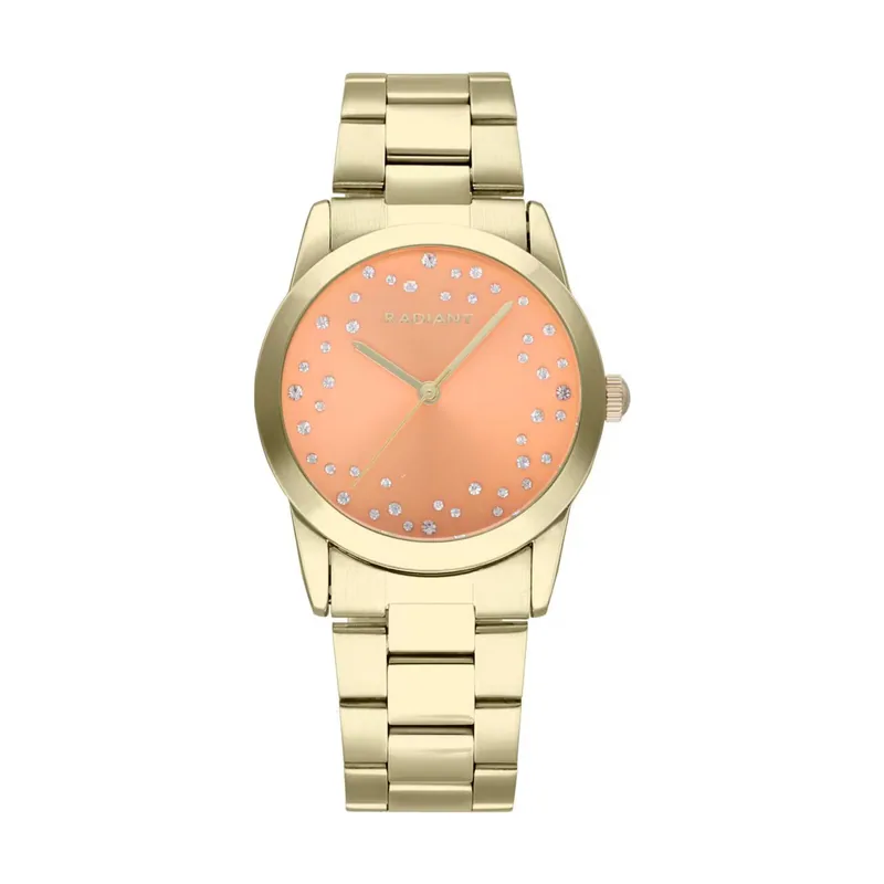 Radiant Reloj Radiant Fiji Orange Dial IPG Bracelet