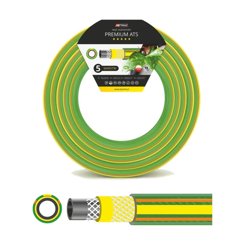 Awtools Manguera DE Jardín Premium ATS 3/4" 50 m 5 WARST/15121