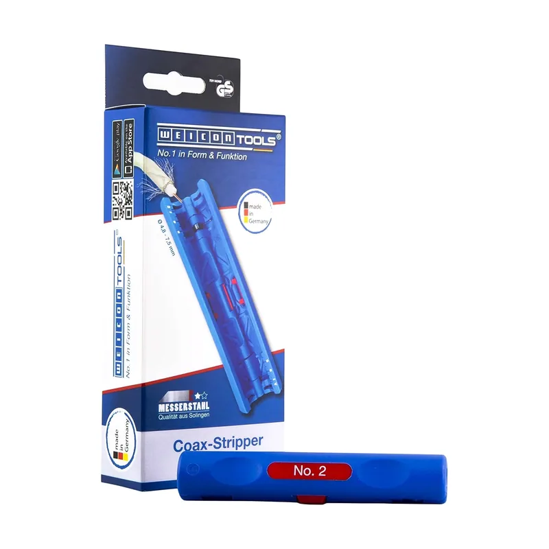 Weicon TOOLS Pelador de Cable Coaxial No. 2