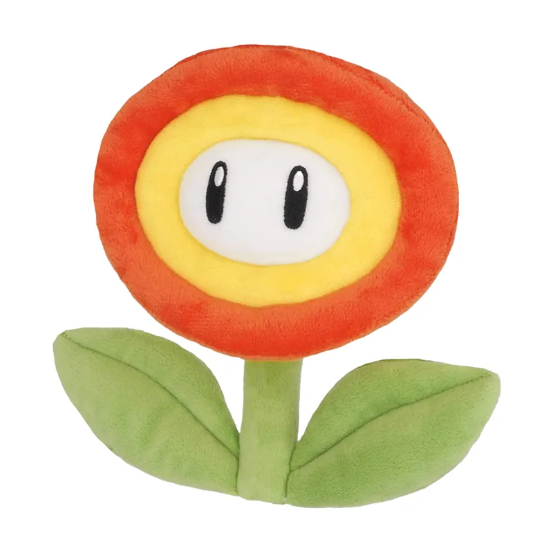 San-ei Peluche Fire Flower Super Mario 18 Cm