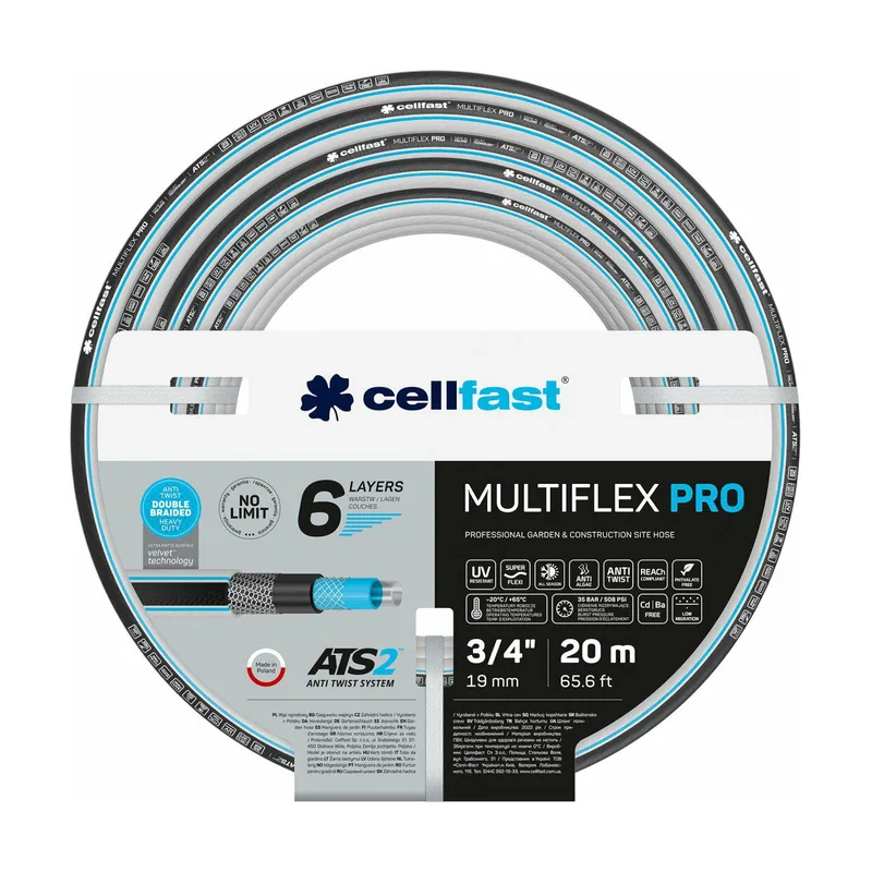 Cellfast Manguera de Jardín MULTIFLEX PRO ATS2