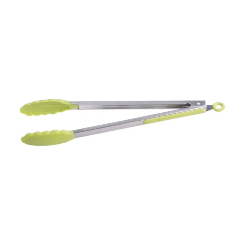 Floraland Pinzas para parrilla con mango de silicona