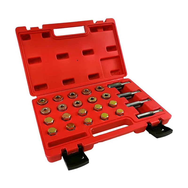 Silver Kit de reparación de tapones del cárter de aceite Myren