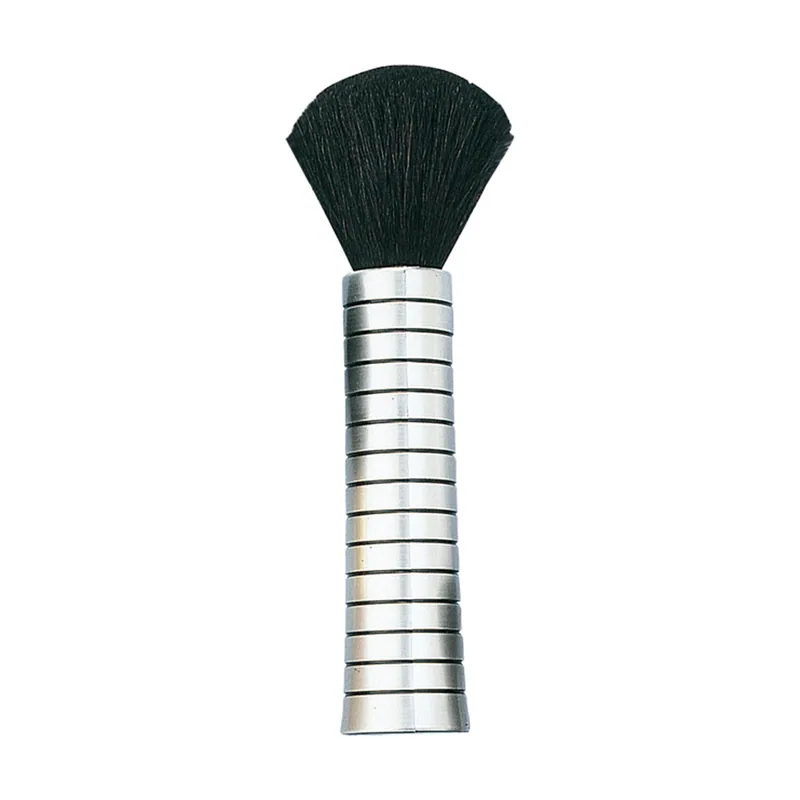 Eurostil barbero cepillo plateado 1un