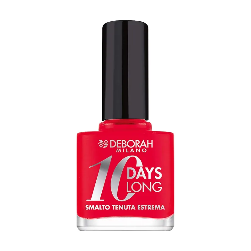 Deborah Esmalte de uñas 10 Days Long EN870 Coral Red 11 ml