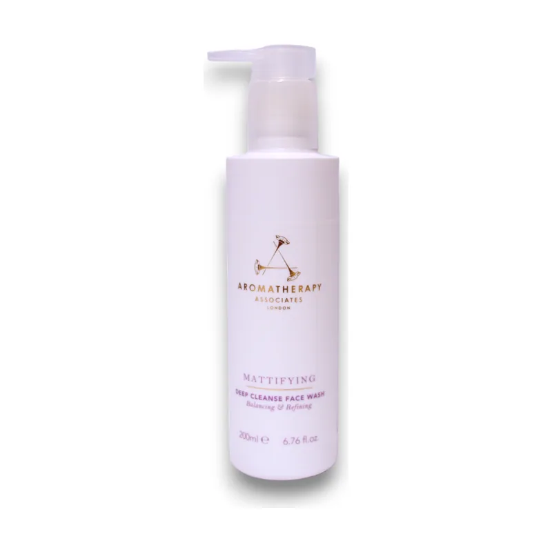 Aromatherapy associates Loción limpiadora facial Mattifying limpia suavemente reduce brillos y purifica ideal para piel mixta o grasa textura ligera 200 ml