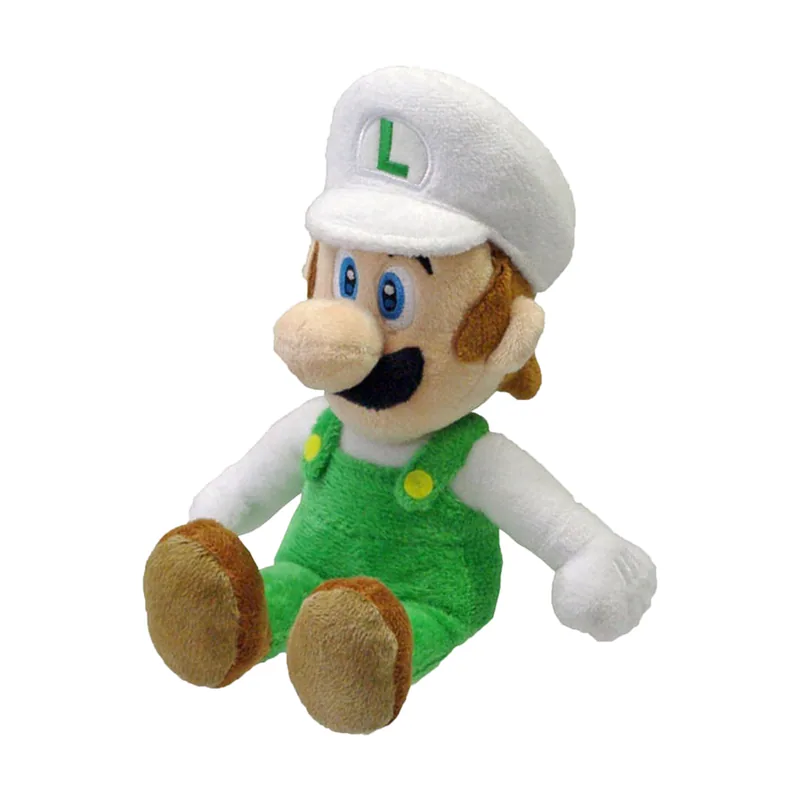 San-ei Peluche Luigi de Fuego Super Mario 23 Cm
