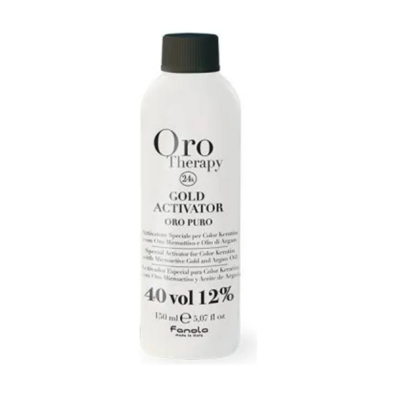 Oro therapy Gold Hair Oxidant Lotion 12%