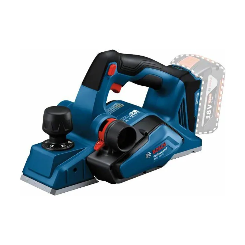 Bosch Professional Sistema de 18V planchas inalámbricas GHO 185-LI llave montaje