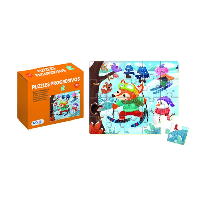Dohe Educa Puzzle Progresivo Infantil