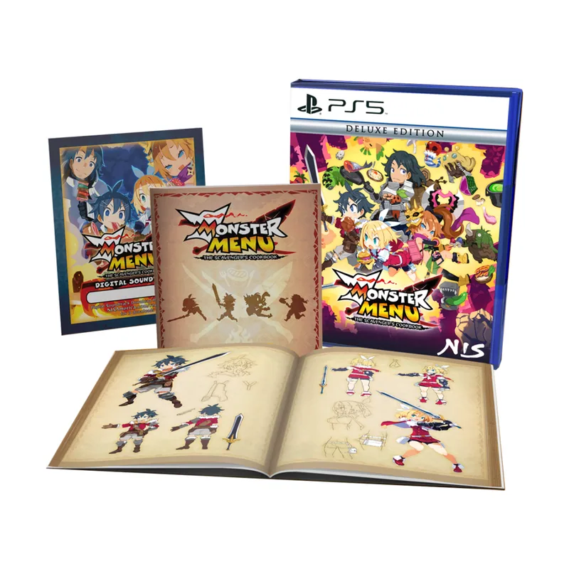 NIS America Monster Menu The Scavenger's Cookbook Edición Deluxe